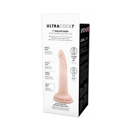 Prowler RED Ultra Cock 7 in. Realistic Dildo – Vanilla