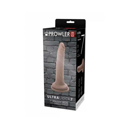 Prowler RED Ultra Cock 7 in. Realistic Dildo – Caramel