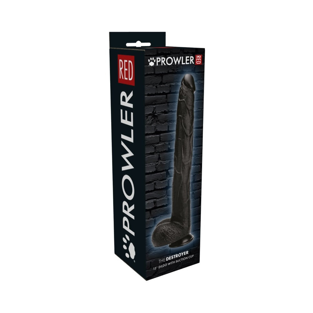 Prowler RED The Destroyer 15 in. Dildo – Black