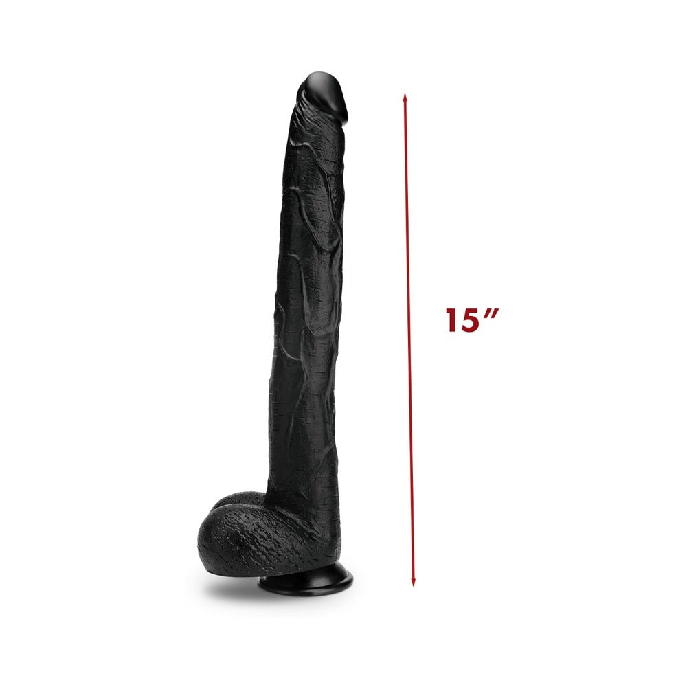 Prowler RED The Destroyer 15 in. Dildo – Black