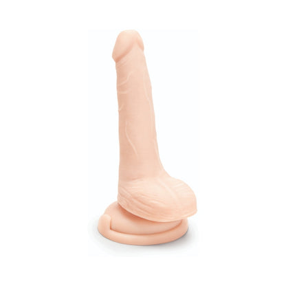 Prowler RED Ultra Cock 6 in. Realistic Dual Density Dildo with Balls - Vanilla