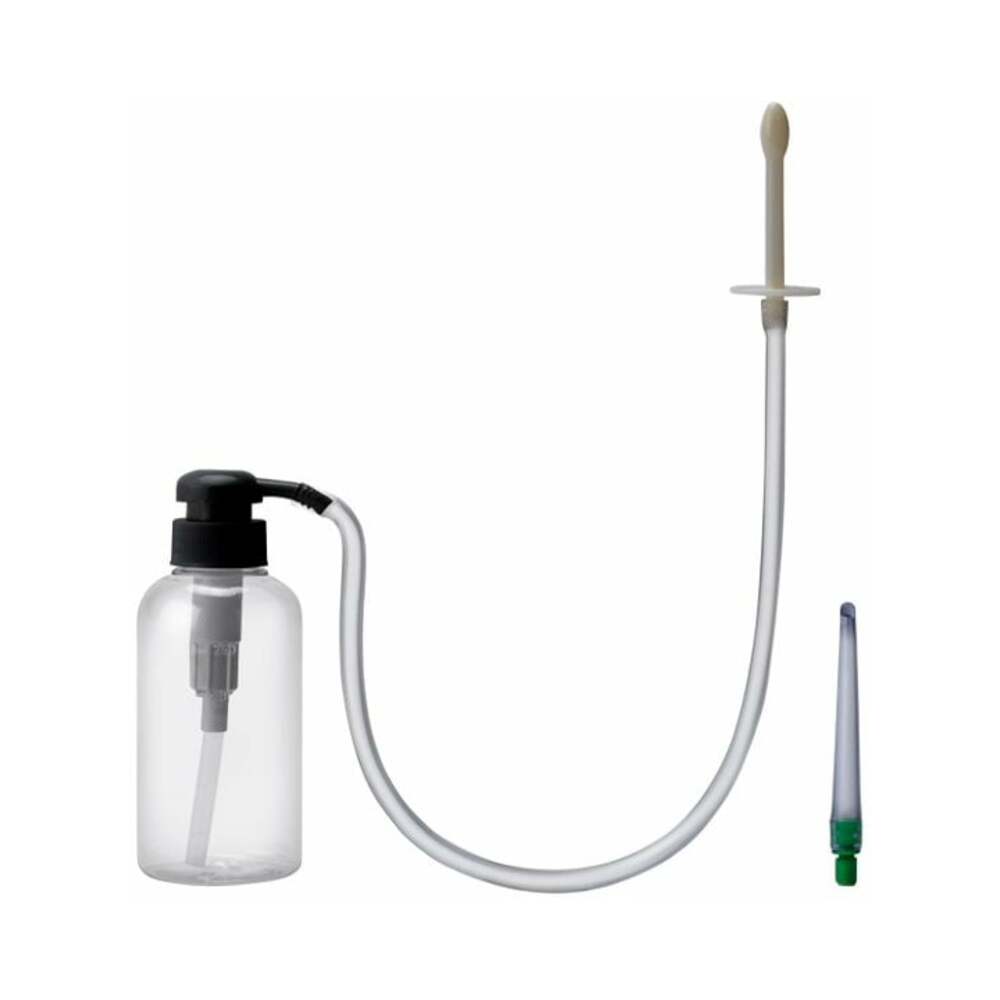 Prowler RED Bottle Douche Pump Enema – Clear