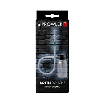 Prowler RED Bottle Douche Pump Enema – Clear