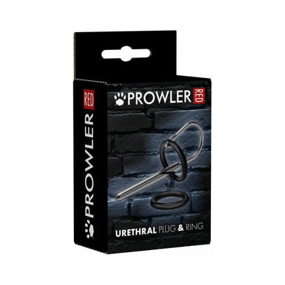 Prowler RED Urethral Plug & Ring Stainless Steel - Silver