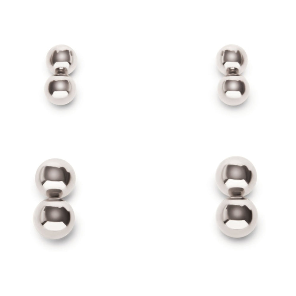 Prowler RED Magnetic Orbs 4-Pair Set - Silver/Steel/Chrome
