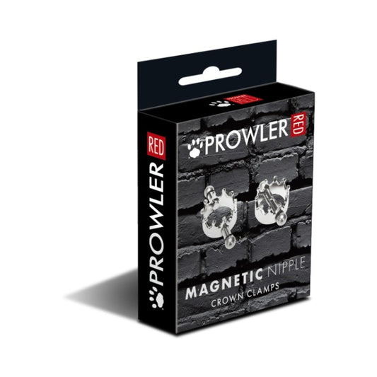 Prowler RED Magnetic Nipple Crown Clamps – Silver