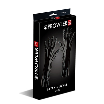 Prowler RED Latex Gloves – Black – Size L