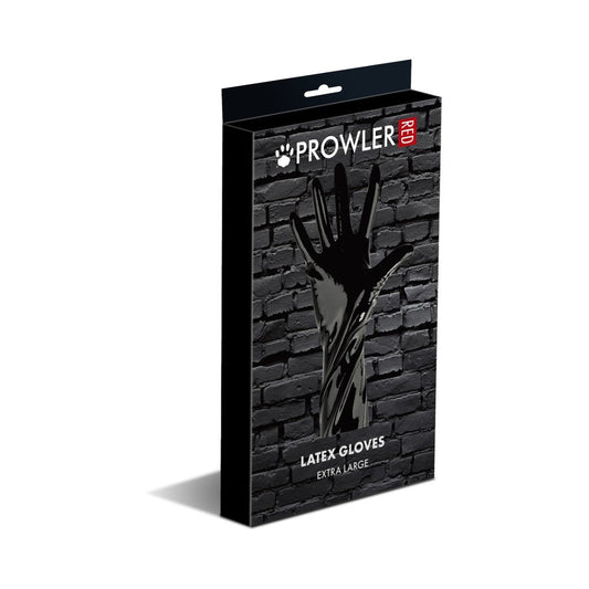 Prowler RED Latex Gloves – Black – Size XL