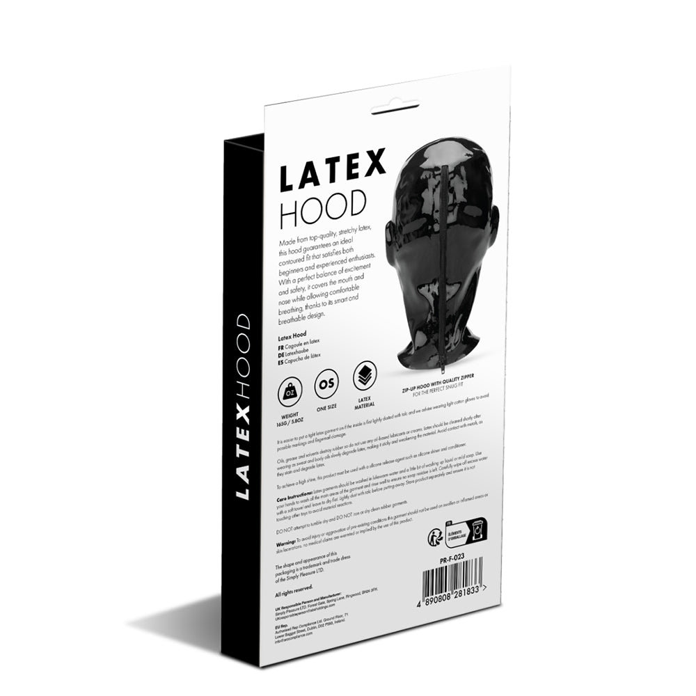 Prowler RED Latex Hood – Black