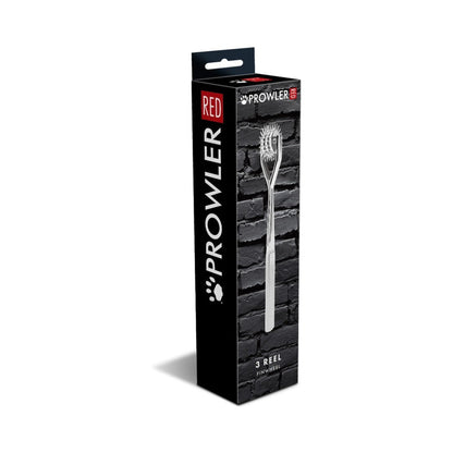 Prowler RED 3 Reel Metal Pinwheel – Silver/Steel/Chrome
