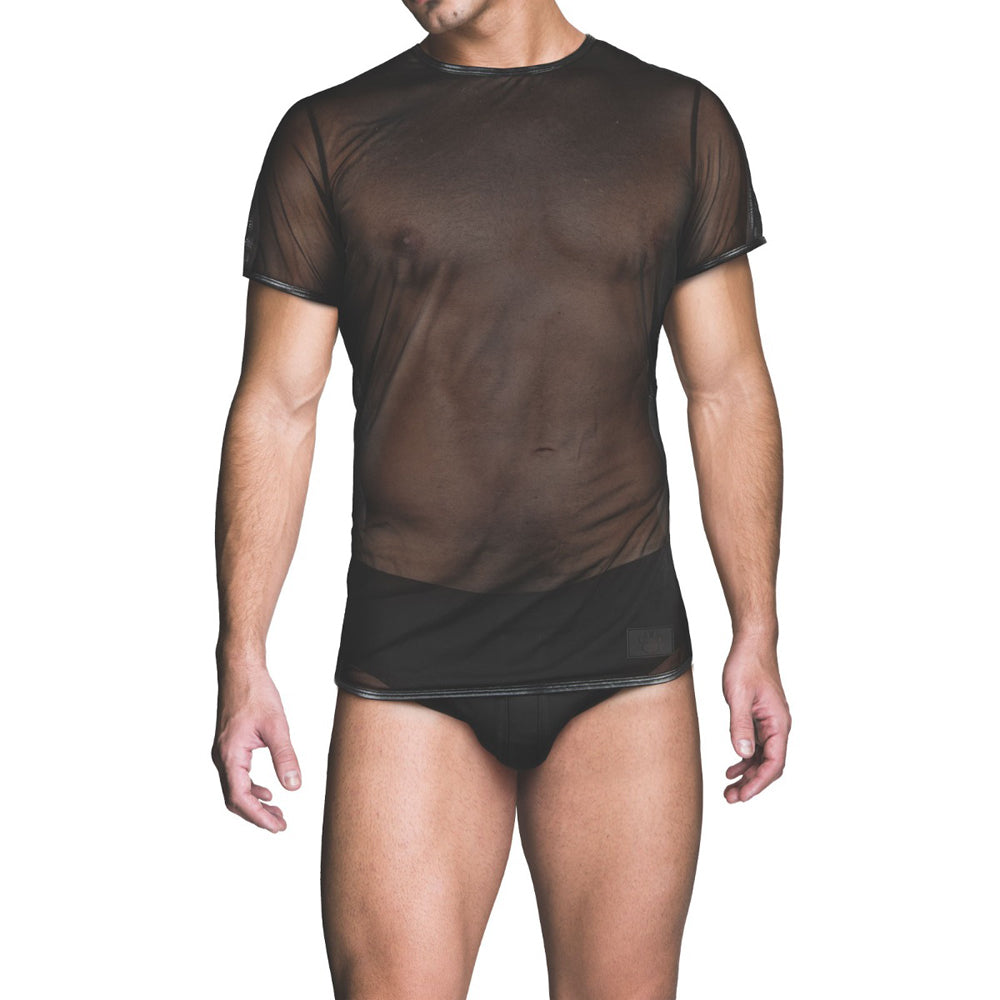 Prowler RED Mesh T-Shirt – Black – Size M