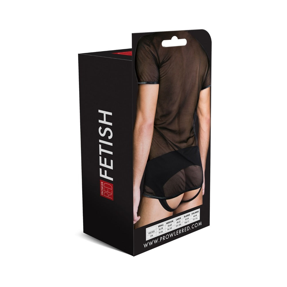 Prowler RED Mesh T-Shirt – Black – XL