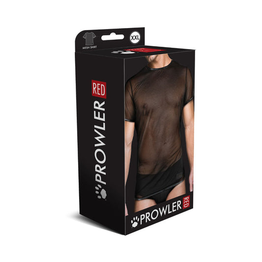 Prowler RED Mesh T-Shirt – Black – Size 2XL
