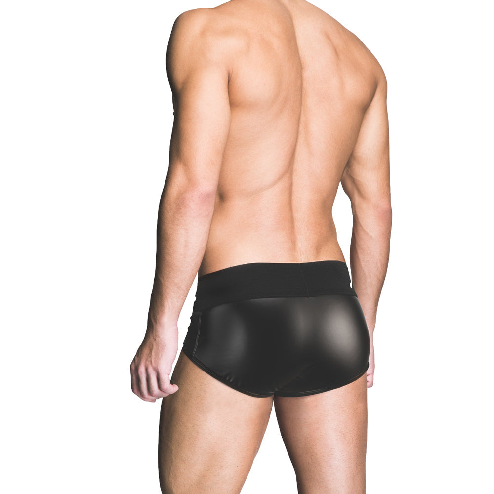 Prowler RED Wetlook Brief – Black – XL