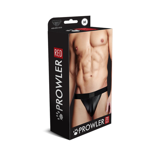 Prowler RED Wetlook Assless Jock Strap – Black – Size M