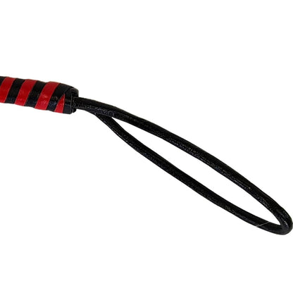 Prowler RED Heavy Duty Flogger – Multi-Color Faux Leather