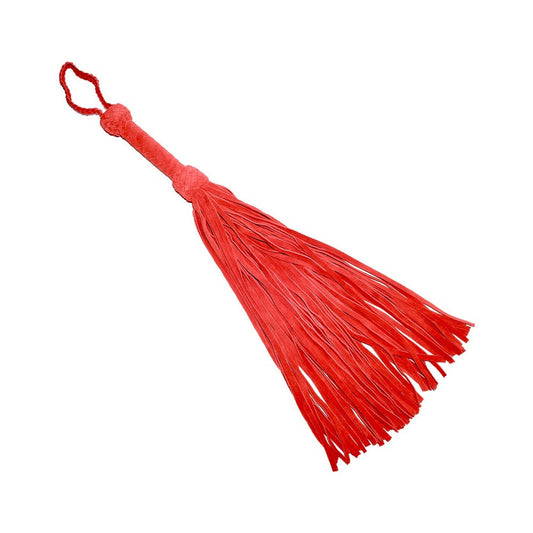 Prowler RED Leather Suede Flogger – Red