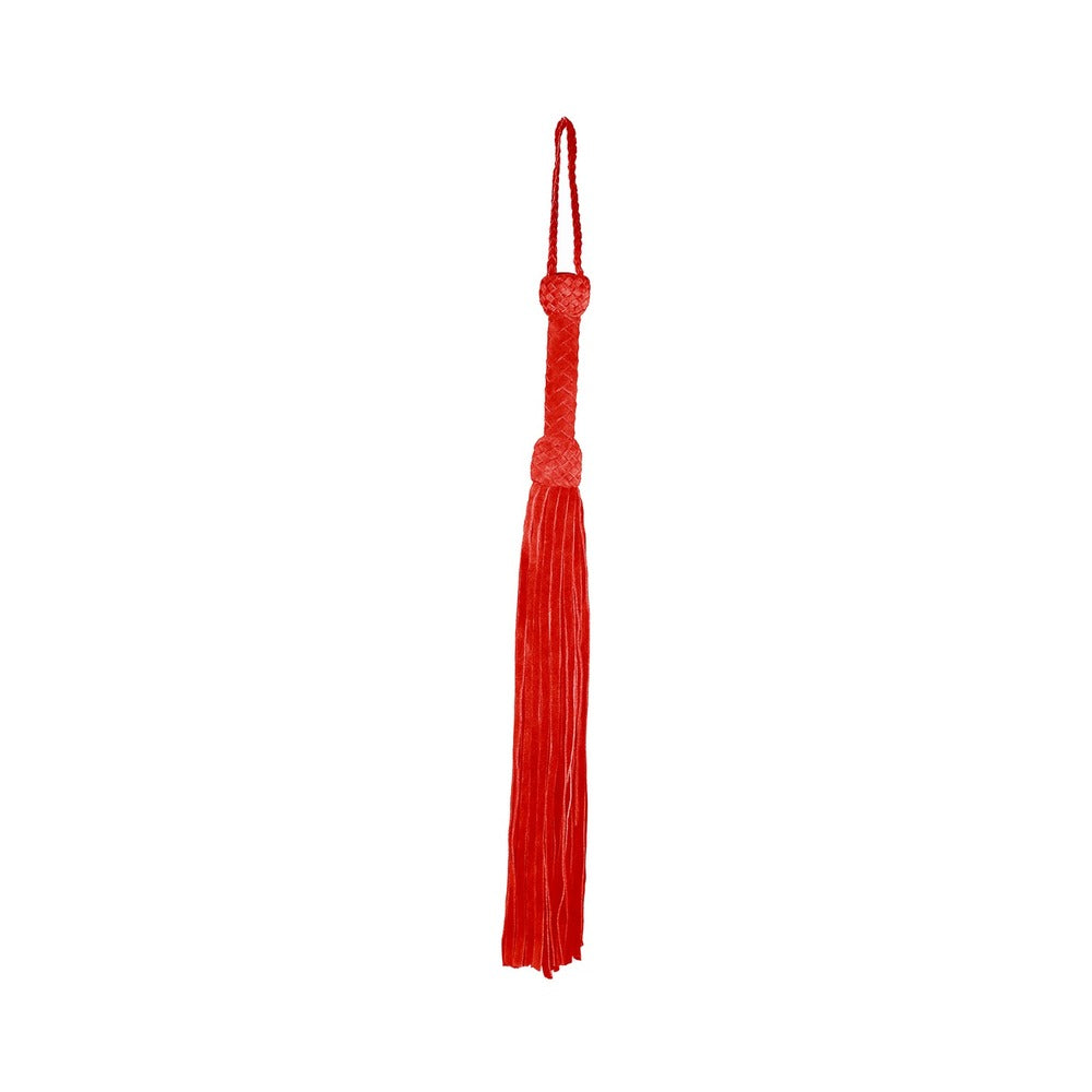 Prowler RED Leather Suede Flogger – Red
