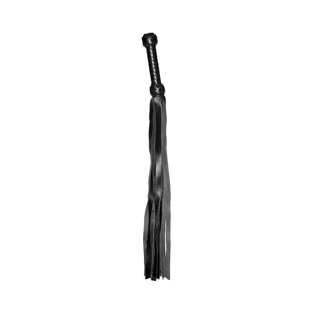 Prowler RED Flogger 26 in. Leather Whip - Black