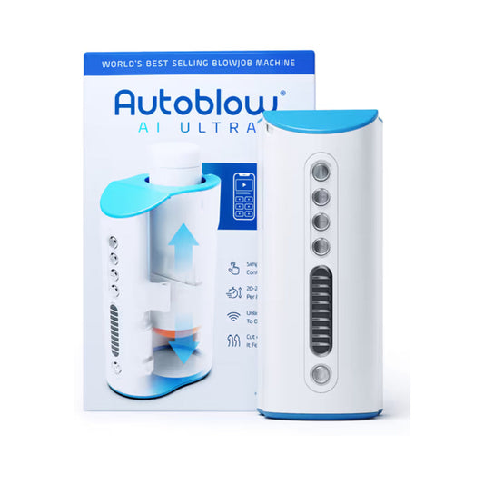 Autoblow AI Ultra Machine with Video Sync – Vanilla/Ivory/Beige