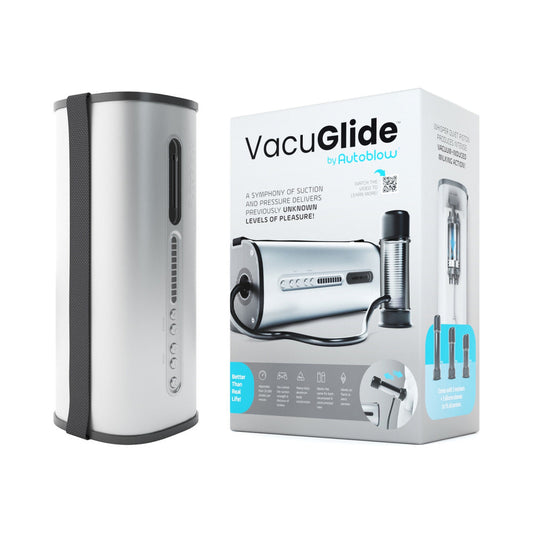 Autoblow VacuGlide Suction-Aided Milking Machine – Gray