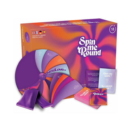 Love to Love Spin Me Round Customizable Roulette Party Game - Assorted Colors