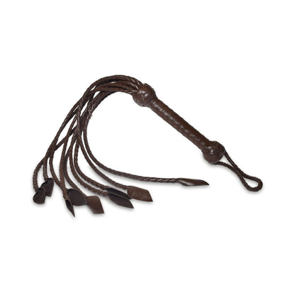 Prowler RED Leather Flogger – Brown
