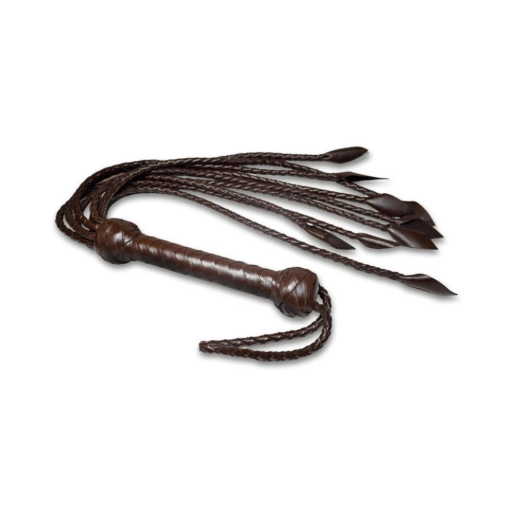Prowler RED Leather Flogger – Brown