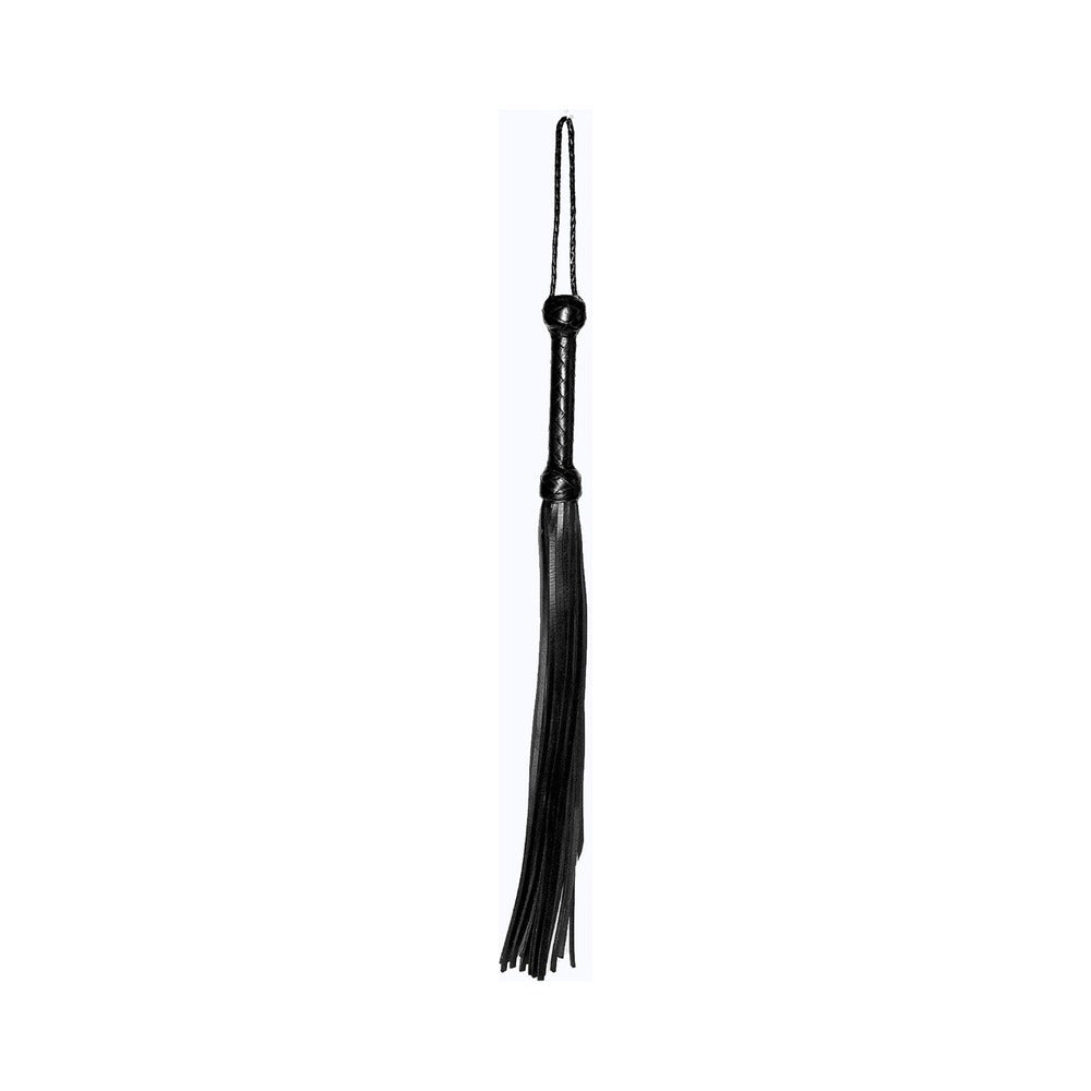Prowler RED Hard Whip 34 in. – Black Leather Whip
