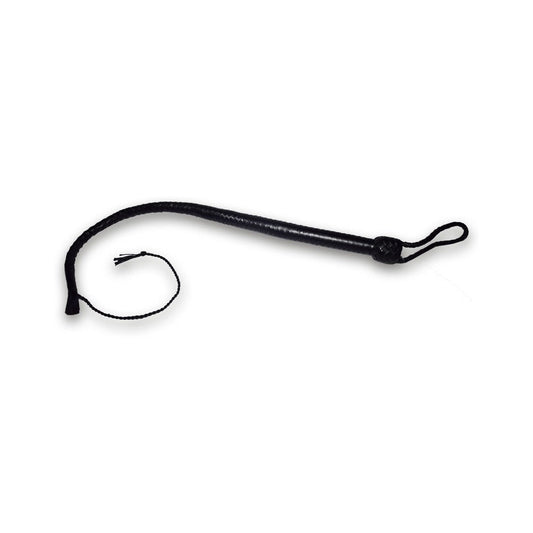 Prowler RED Turkish Knot Whip – 2 ft – Black
