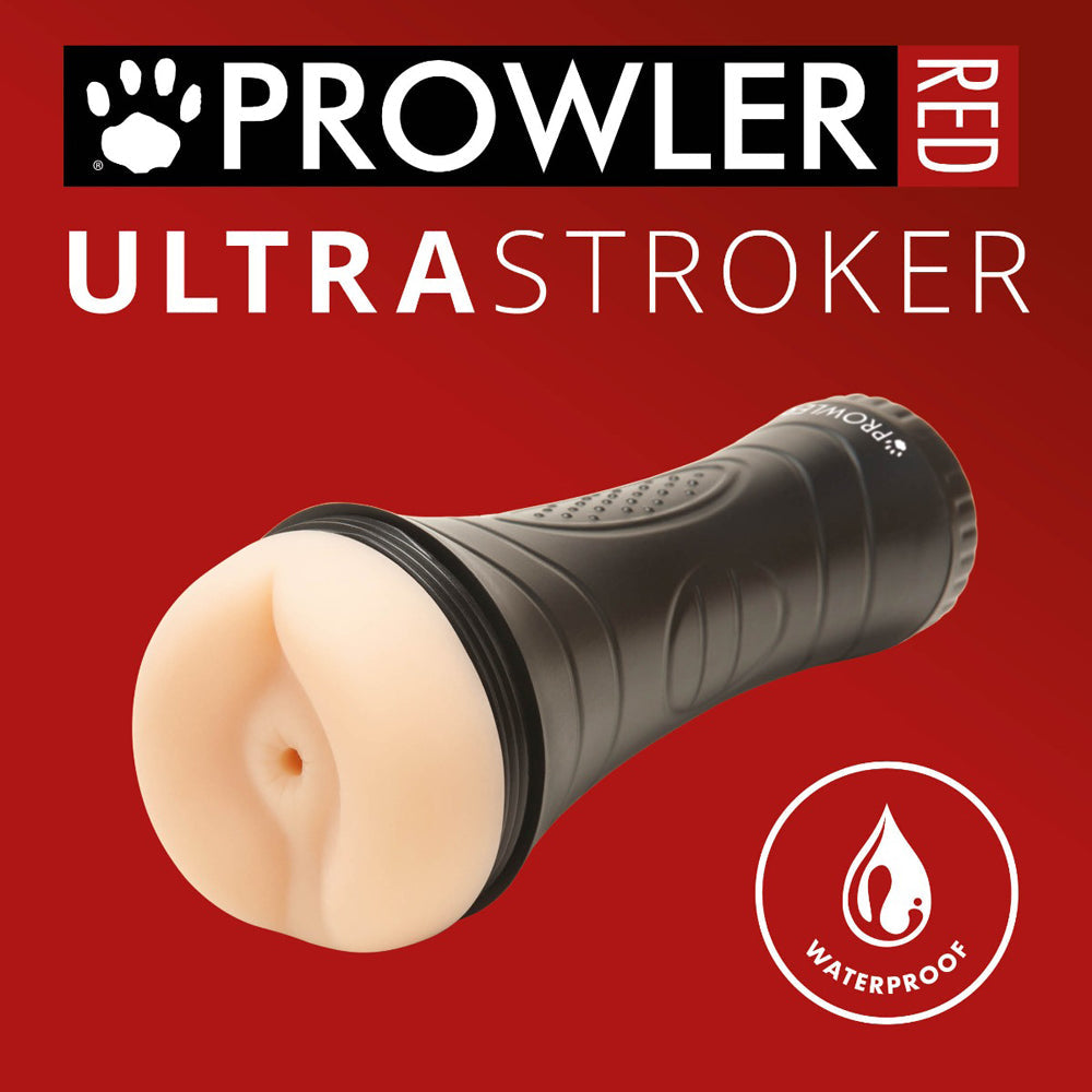 Prowler RED Manhole Ultra Stroker – Vanilla/Ivory/Beige