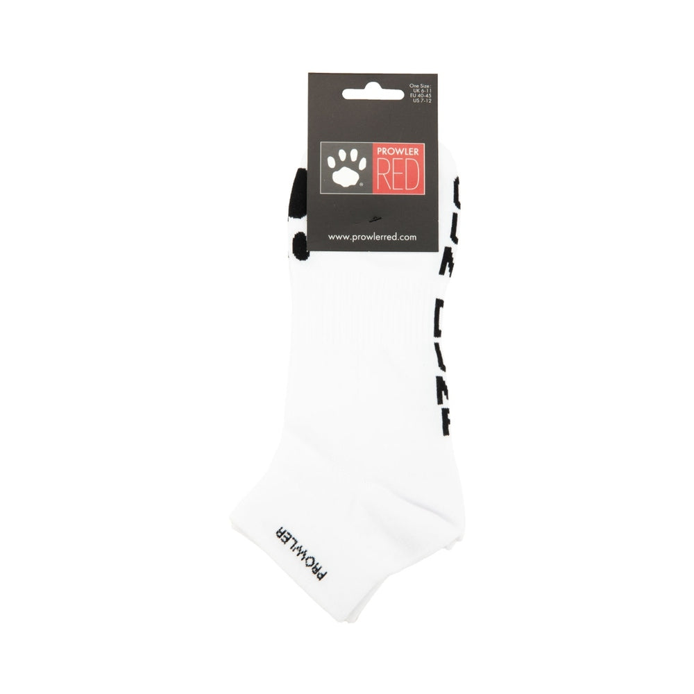 Prowler RED Ankle Sock Cum Dump - White