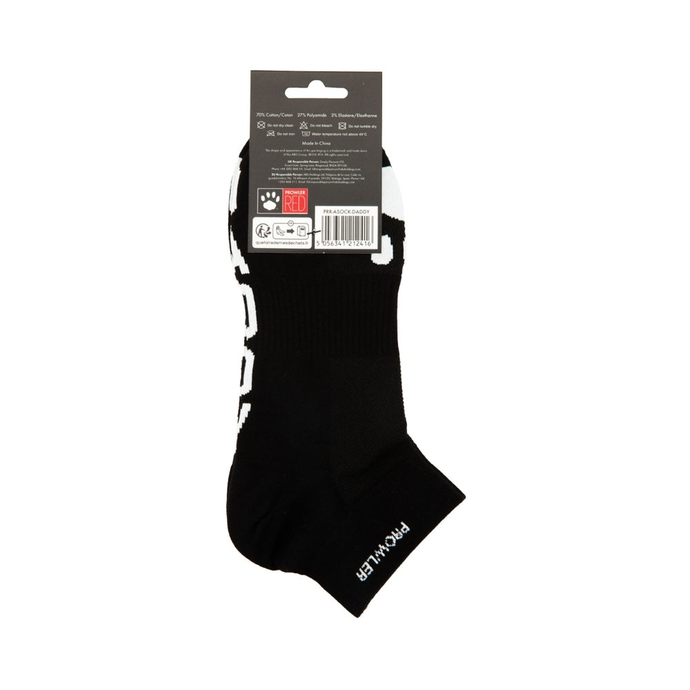 Prowler RED Ankle Sock Daddy - Black - Cotton - O/S