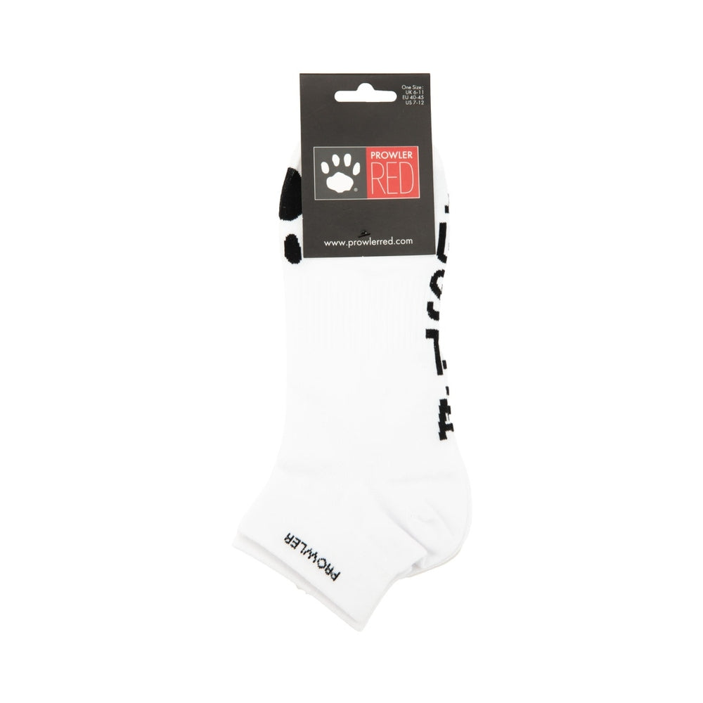 Prowler RED Ankle Sock - Cotton, White, One Size