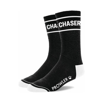 Prowler RED Chaser Socks – Black Cotton, One Size