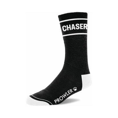 Prowler RED Chaser Socks – Black Cotton, One Size
