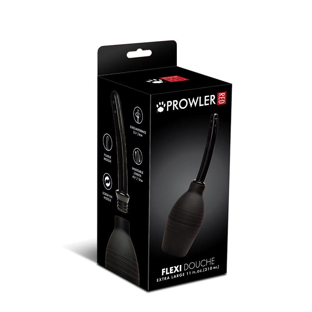 Prowler RED Flexi Douche – Orange Silicone Enema