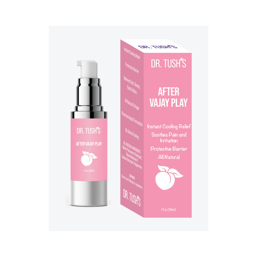 Dr. Tush's After Vajay Play Gel – Soothing Aftercare for Vulva – 1 oz