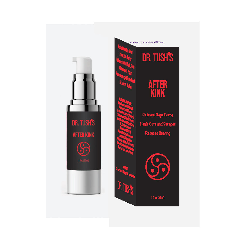 Dr. Tush's After Kink 12-Pack Display – Aftercare Gel for High-Impact Play – Cooling Formula