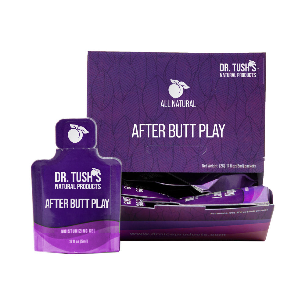Dr. Tush's After Butt Play Gel – Cooling Aftercare for Anal Play – 25 Sachets
