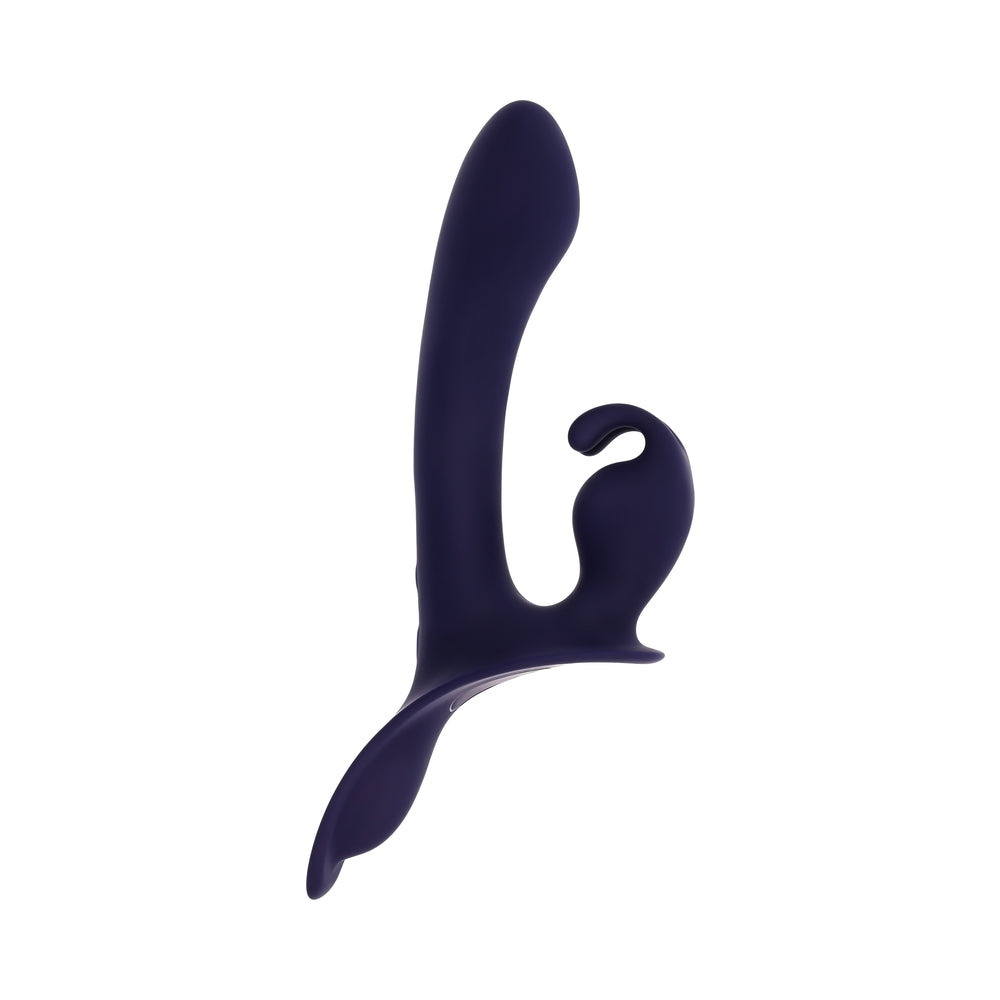 Evolved Giving Vibes Purple Strap-On Triple-Motor Vibrator