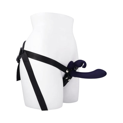 Evolved Giving Vibes Purple Strap-On Triple-Motor Vibrator