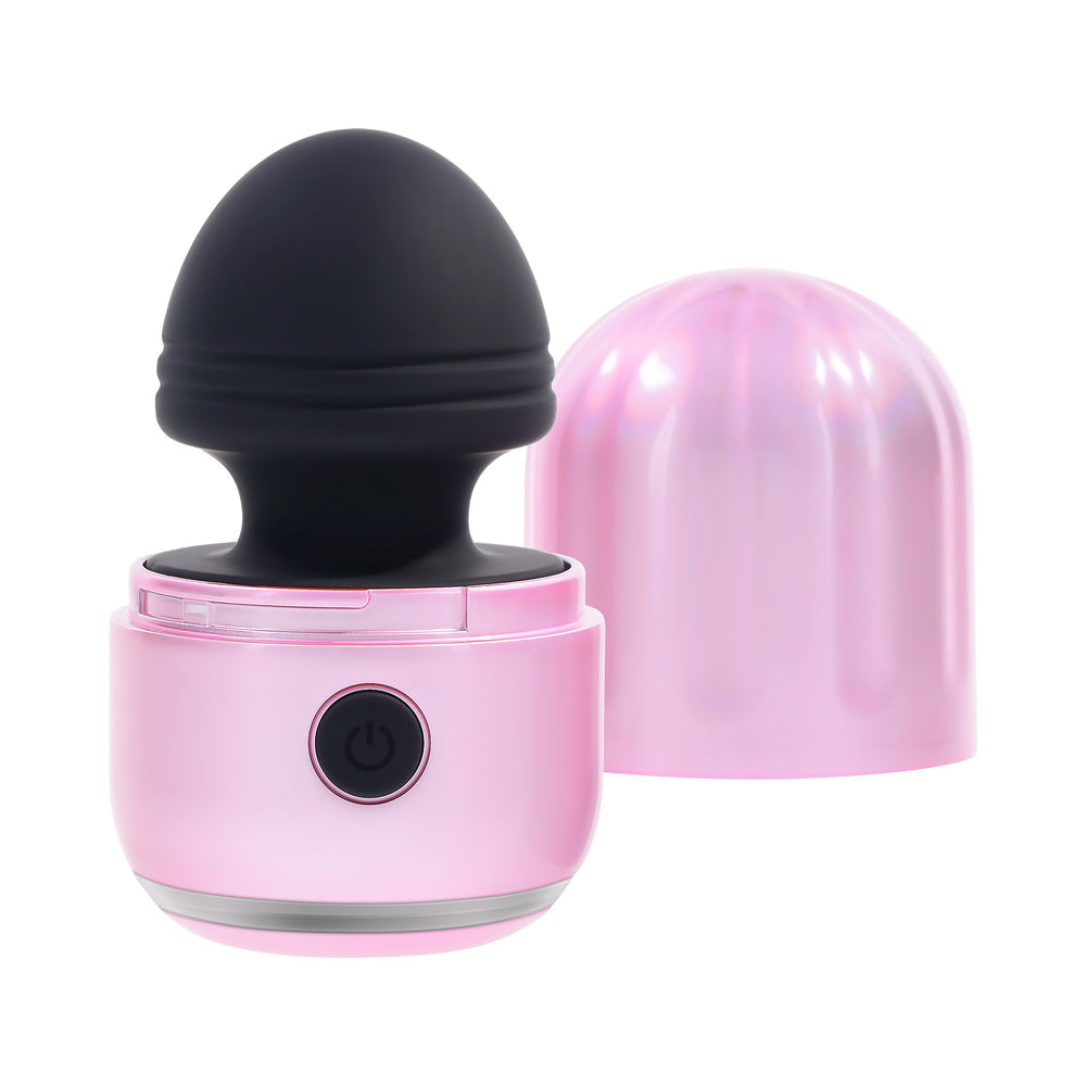 Evolved Vacation Vibes Vibrating Wand – Pink/Black – Multi-Speed