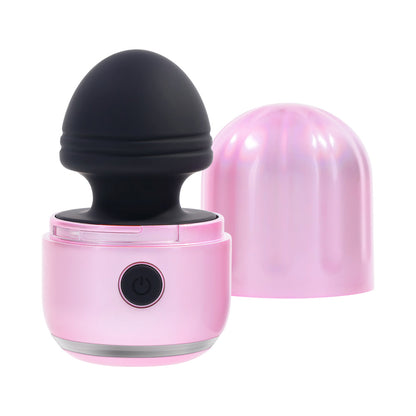 Evolved Vacation Vibes Vibrating Wand – Pink/Black – Multi-Speed