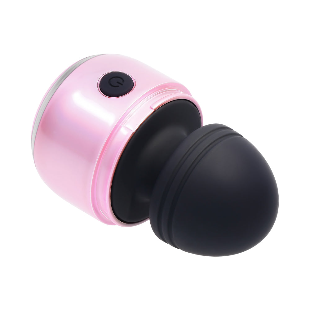 Evolved Vacation Vibes Vibrating Wand – Pink/Black – Multi-Speed