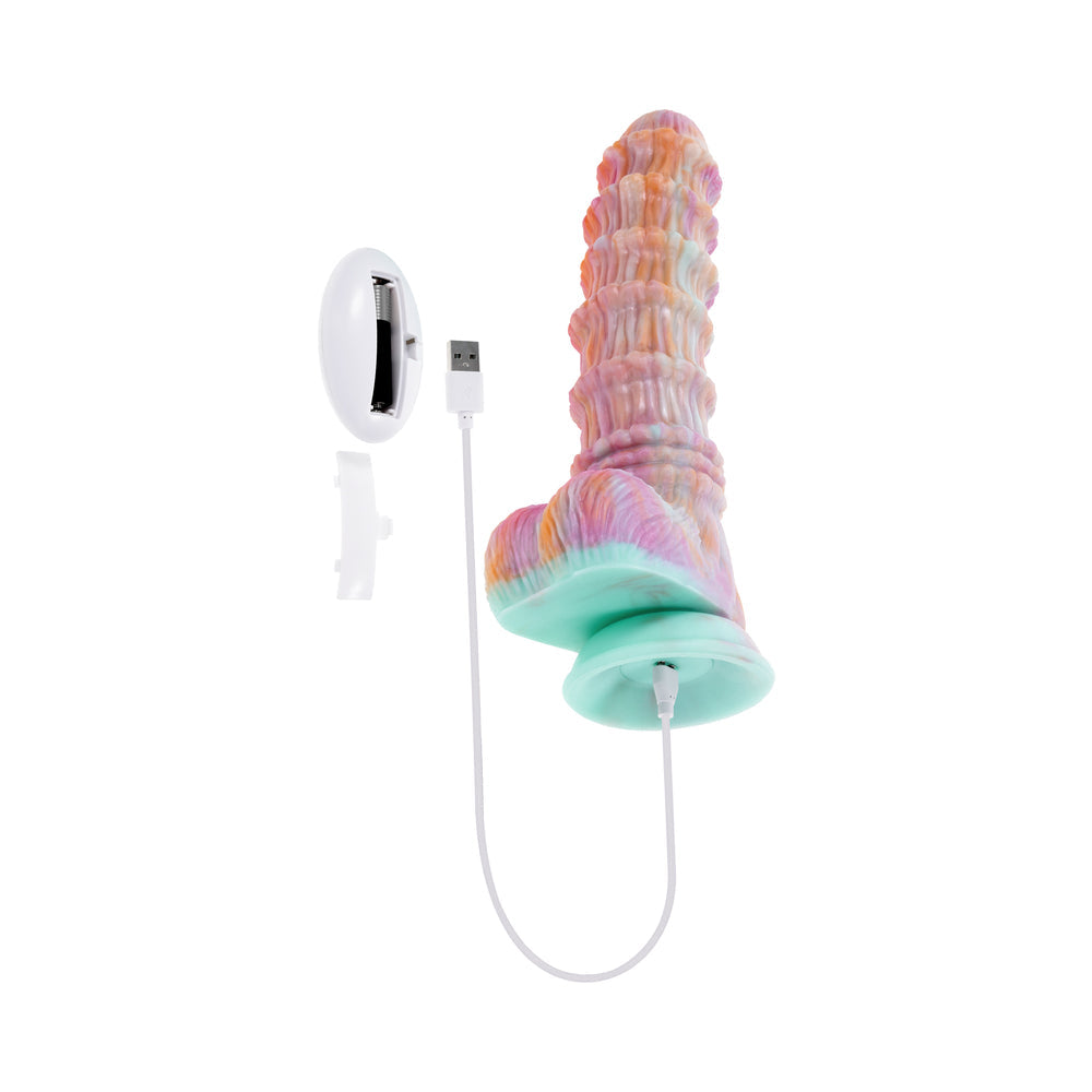 Evolved Fantasy Multi Vibrator with Suction Cup Base – Multi-Color