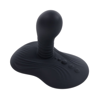 Playboy Sittin' & Spinnin' 2 AM Vibrating Toy – Black