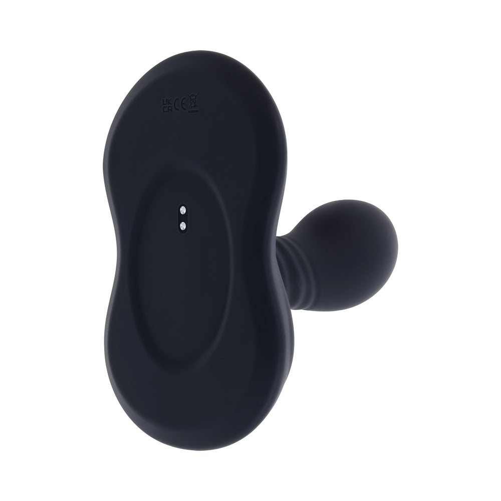Playboy Sittin' & Spinnin' 2 AM Vibrating Toy – Black