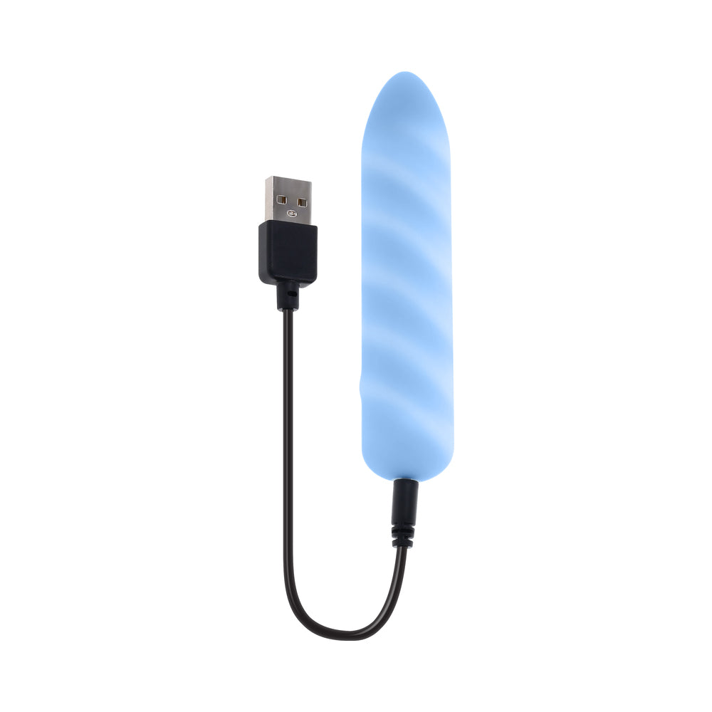 Playboy Unicorn Vibes Sky Vibrating Bullet – Blue