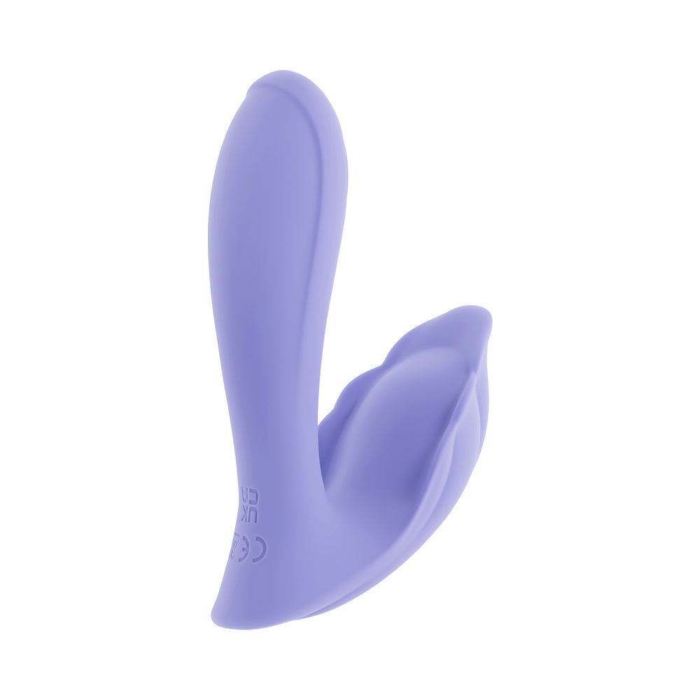 Playboy Lilac Fantasy Dual Vibrator – Light Purple